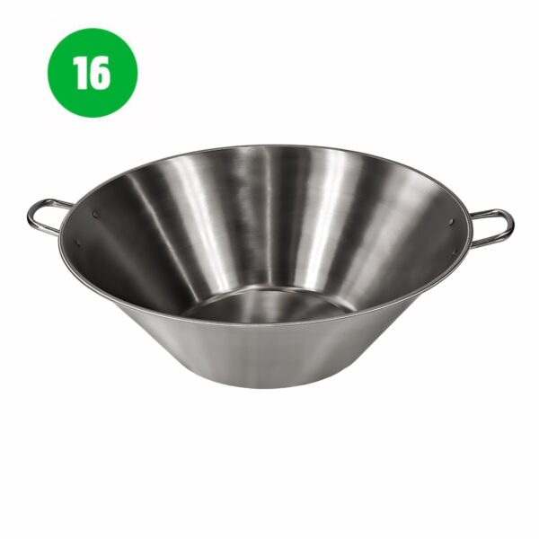 Tacho  de Inox Beira Alta - Chapa 1mm - 16"