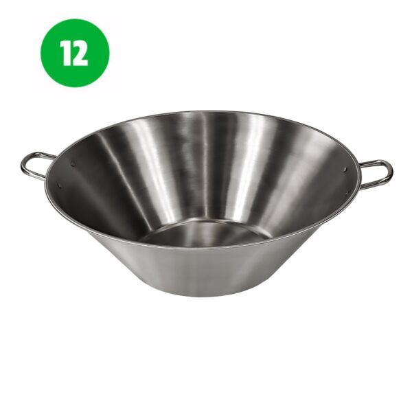 Tacho  de Inox Beira Alta - Chapa 1mm - 12"