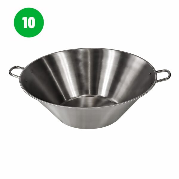 Tacho  de Inox Beira Alta - Chapa 1mm - 10"