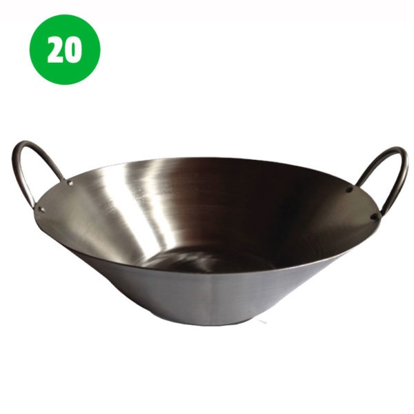 Tacho de Inox Beira Alta - Chapa 2.0 mm - 20"