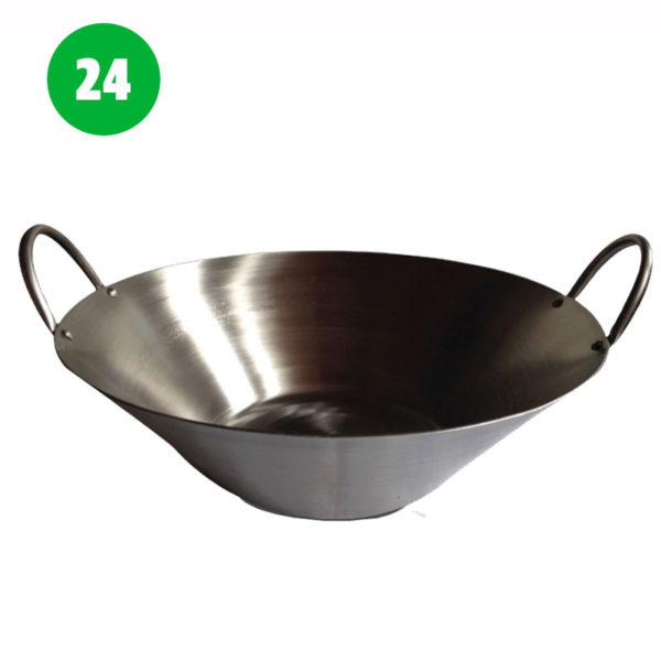 Tacho de Inox Beira Alta - Chapa 2.0 mm - 24"