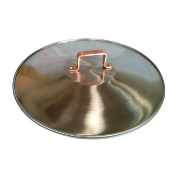 Tampas para Peças de Cobre com Inox