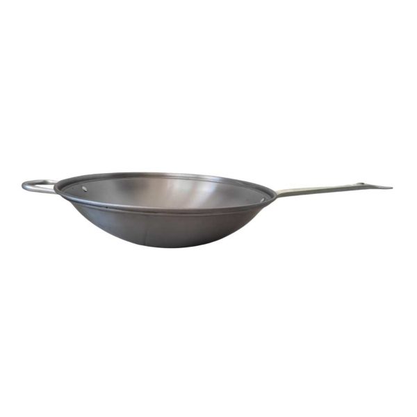 Frigideira WOK Polido - Cabo de ferro - 38 cm - Image 5