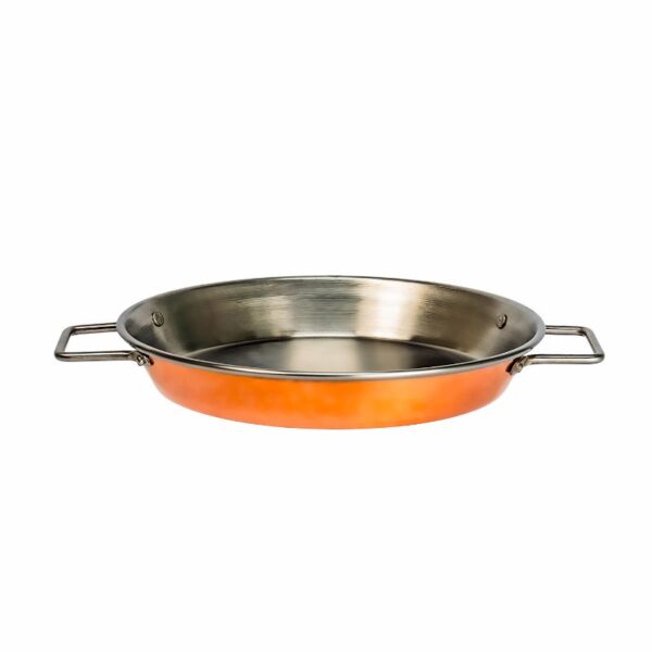 Paellera 20 X 03 cm - Cobre com Inox