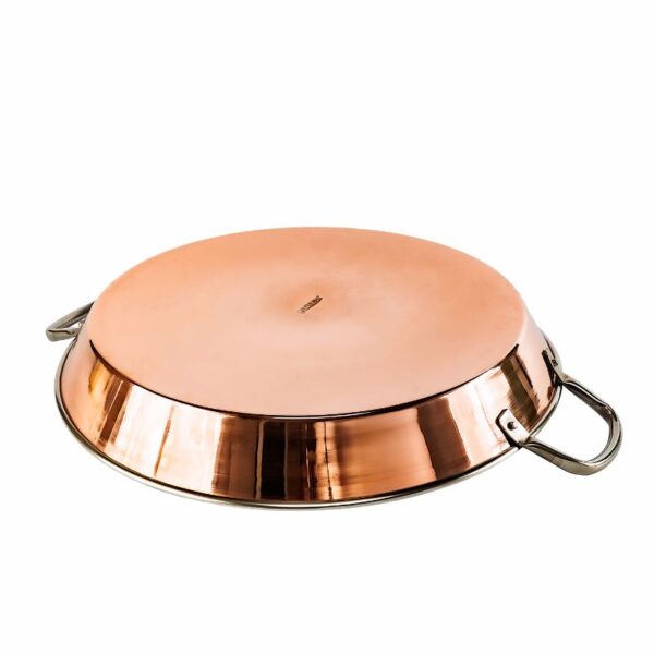 Paellera 28 X 05 cm - Cobre com Inox - Image 2