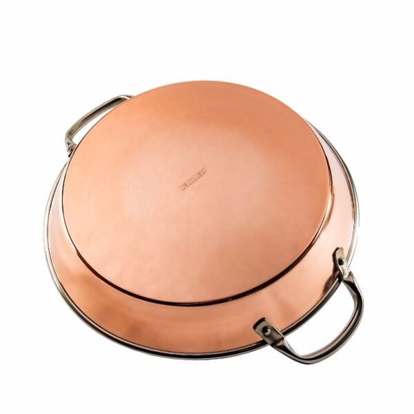 Paellera 36 X 5 cm - Cobre com Inox - Image 2