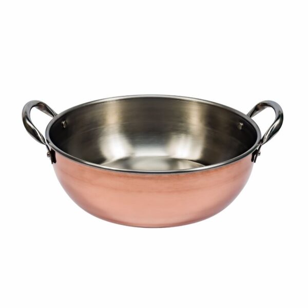 Tacho 25 X 08 cm - Cobre com Inox